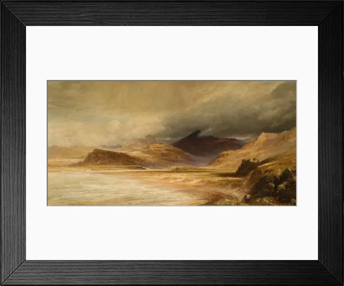 Framed Print : Snowdon From Pernsarn, 1872. Creator: Charles Thomas Burt Framed Print : Snowdon From Pernsarn, 1872. Creator: Charles Thomas Burt