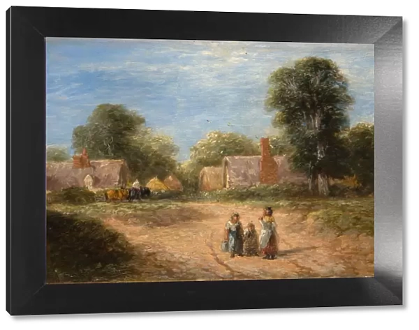 The Farmstead, 1848. Creator: David Cox the elder