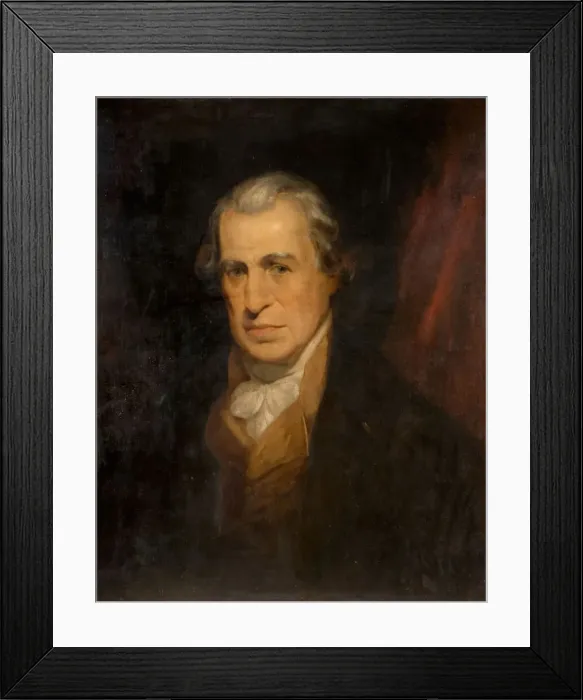 Framed Print : Portrait of James Watt (1736-1819), 1810. Creator: Sir William Beechey Framed Print : Portrait of James Watt (1736-1819), 1810. Creator: Sir William Beechey