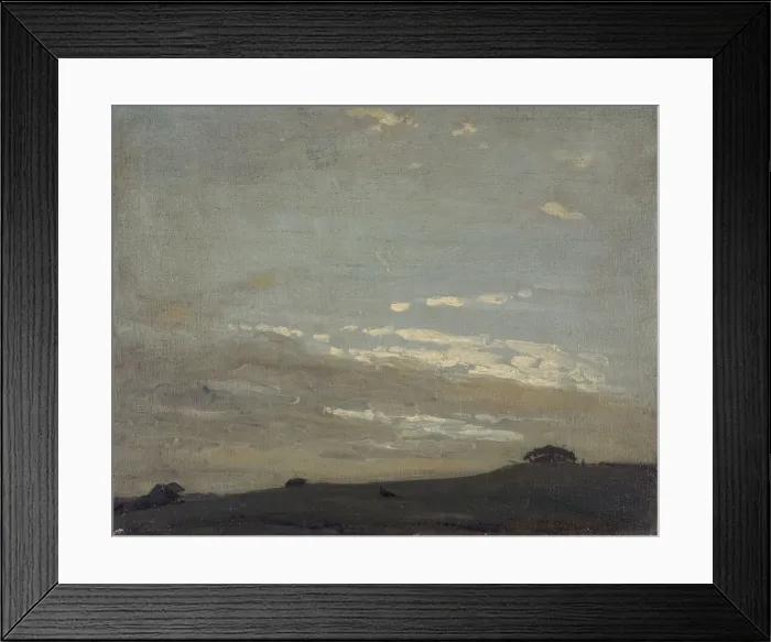 Framed Print : The Silver Sunset, 1909-1910. Creator: William Nicholson Framed Print : The Silver Sunset, 1909-1910. Creator: William Nicholson