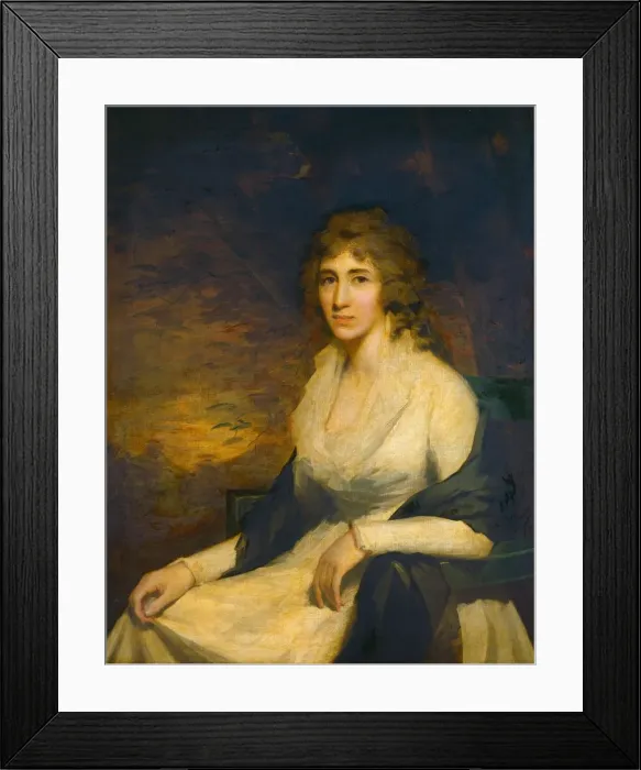 Framed Print : Mrs. George Hill, c. 1790 / 1800. Creator: Henry Raeburn Framed Print : Mrs. George Hill, c. 1790 / 1800. Creator: Henry Raeburn