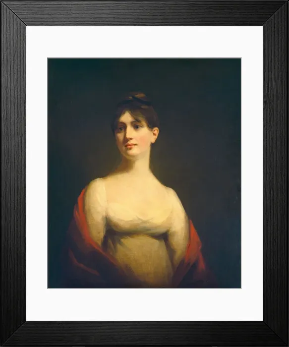 Framed Print : Miss Davidson Reid, c. 1800 / 1806. Creator: Henry Raeburn Framed Print : Miss Davidson Reid, c. 1800 / 1806. Creator: Henry Raeburn