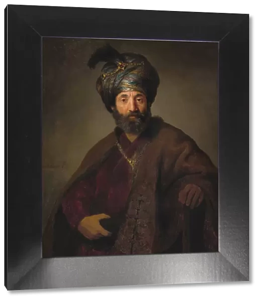Man in Oriental Costume, c. 1635. Creators: Rembrandt Harmensz van Rijn