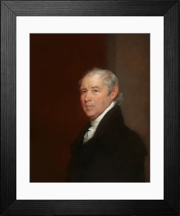 Framed Print : Benjamin Tappan, 1814. Creator: Gilbert Stuart Framed Print : Benjamin Tappan, 1814. Creator: Gilbert Stuart