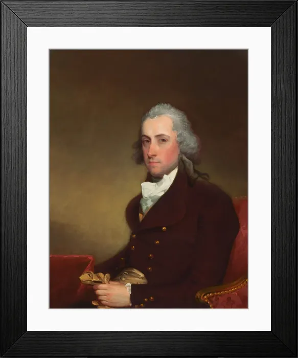 Framed Print : Stephen Van Rensselaer III, 1793 / 1795. Creator: Gilbert Stuart Framed Print : Stephen Van Rensselaer III, 1793 / 1795. Creator: Gilbert Stuart