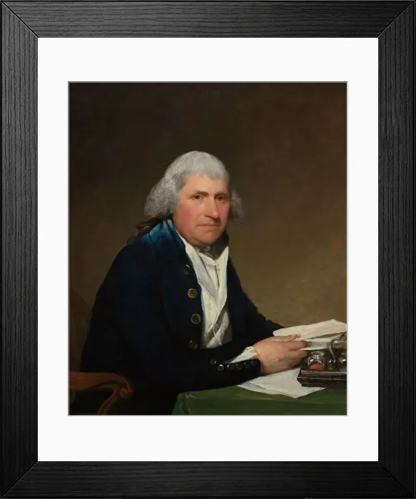 Framed Print : Richard Yates, 1793 / 1794. Creator: Gilbert Stuart Framed Print : Richard Yates, 1793 / 1794. Creator: Gilbert Stuart