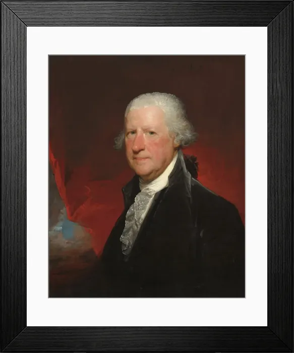 Framed Print : Edward Shippen, 1796. Creator: Gilbert Stuart Framed Print : Edward Shippen, 1796. Creator: Gilbert Stuart