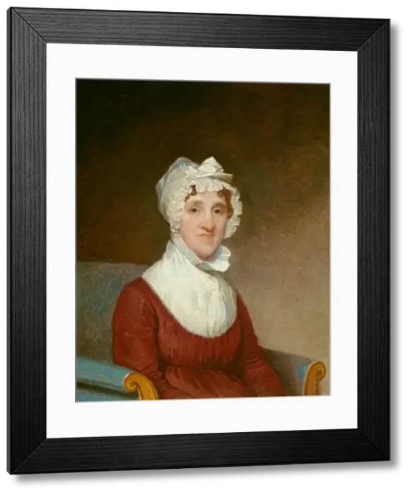 Framed Print : Sarah Homes Tappan (Mrs. Benjamin Tappan), 1814. Creator: Gilbert Stuart Framed Print : Sarah Homes Tappan (Mrs. Benjamin Tappan), 1814. Creator: Gilbert Stuart