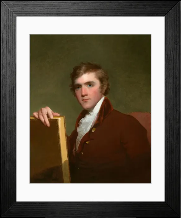 Framed Print : Horace Binney, 1800. Creator: Gilbert Stuart Framed Print : Horace Binney, 1800. Creator: Gilbert Stuart