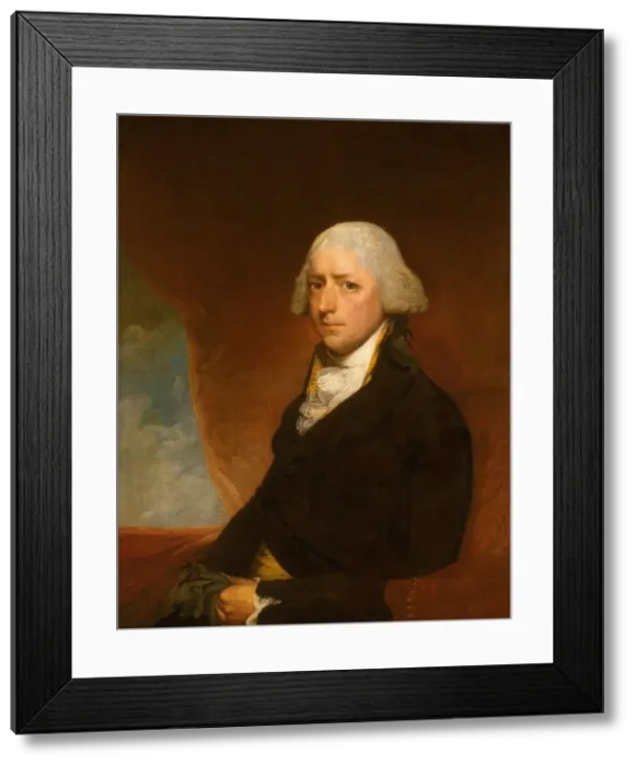 Framed Print : John Ashe, c. 1793 / 1794. Creator: Gilbert Stuart Framed Print : John Ashe, c. 1793 / 1794. Creator: Gilbert Stuart