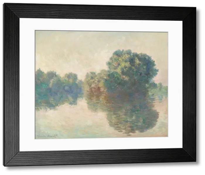 Framed Print : The Seine at Giverny, 1897. Creator: Claude Monet Framed Print : The Seine at Giverny, 1897. Creator: Claude Monet