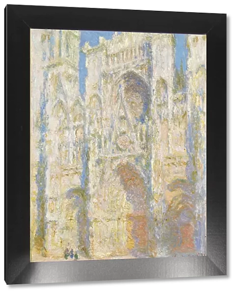 Rouen Cathedral, West Facade, Sunlight, 1894. Creator: Claude Monet