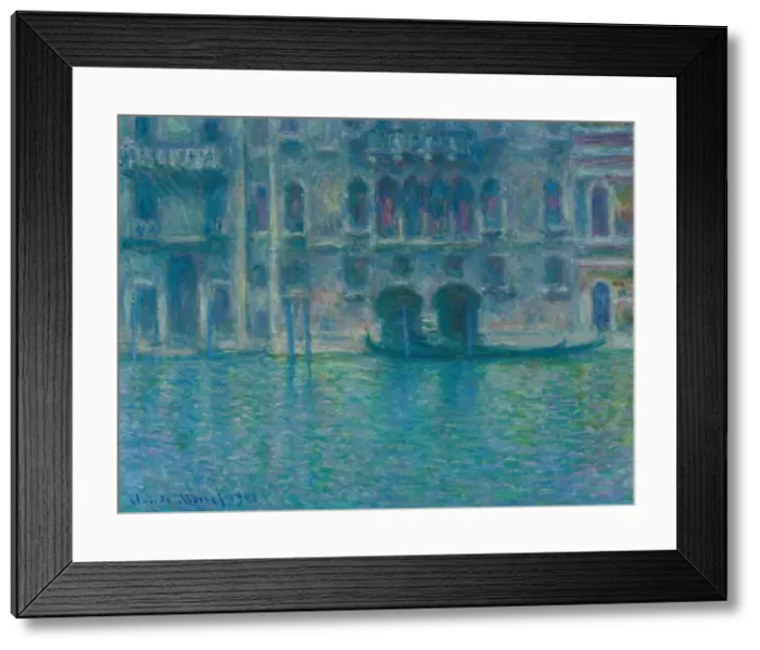 Framed Print : Palazzo da Mula, Venice, 1908. Creator: Claude Monet Framed Print : Palazzo da Mula, Venice, 1908. Creator: Claude Monet