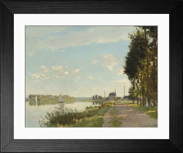 Framed Print : Argenteuil, c. 1872. Creator: Claude Monet Framed Print : Argenteuil, c. 1872. Creator: Claude Monet