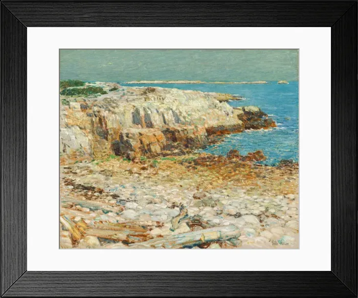 Framed Print : A North East Headland, 1901. Creator: Frederick Childe Hassam Framed Print : A North East Headland, 1901. Creator: Frederick Childe Hassam