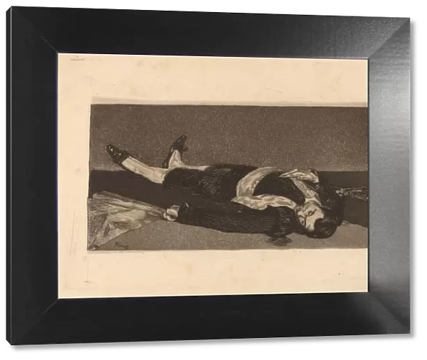 Dead Toreador (Torero mort), 1868. Creator: Edouard Manet