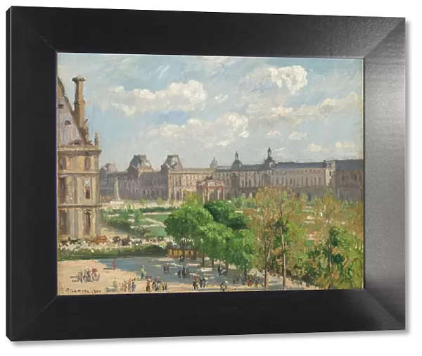 Place du Carrousel, Paris, 1900. Creator: Camille Pissarro