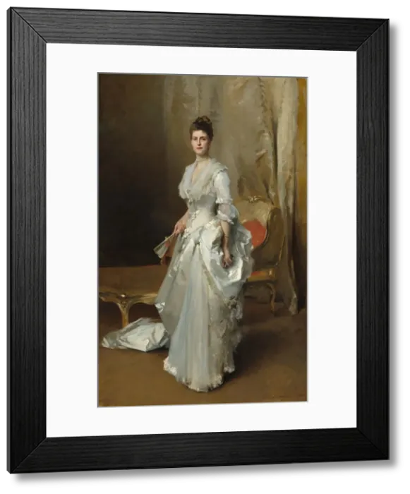 Framed Print : Margaret Stuyvesant Rutherfurd White (Mrs. Henry White), 1883 Framed Print : Margaret Stuyvesant Rutherfurd White (Mrs. Henry White), 1883