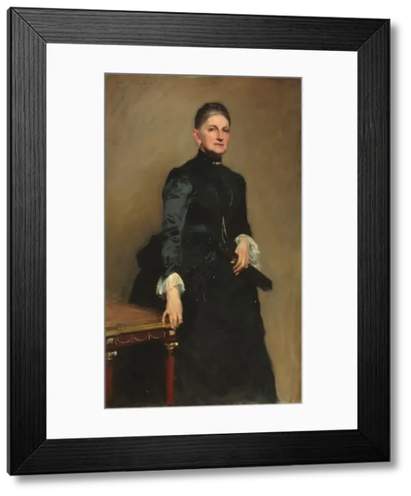 Framed Print : Eleanora O Donnell Iselin (Mrs. Adrian Iselin), 1888. Creator: John Singer Sargent Framed Print : Eleanora O Donnell Iselin (Mrs. Adrian Iselin), 1888. Creator: John Singer Sargent
