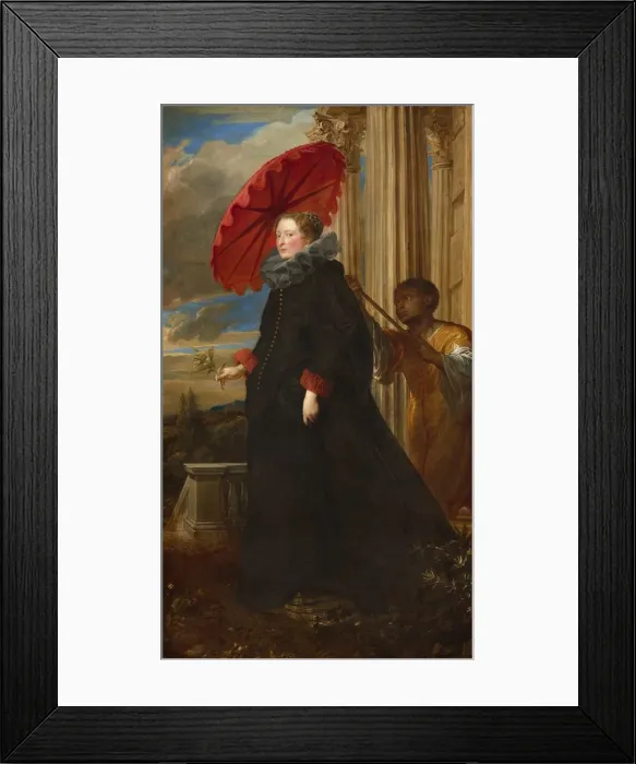 Framed Print : Marchesa Elena Grimaldi Cattaneo, 1623. Creator: Anthony van Dyck Framed Print : Marchesa Elena Grimaldi Cattaneo, 1623. Creator: Anthony van Dyck