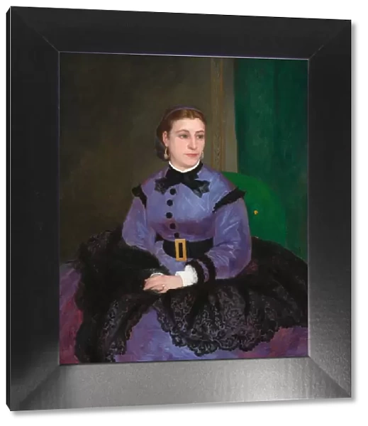 Mademoiselle Sicot, 1865. Creator: Pierre-Auguste Renoir
