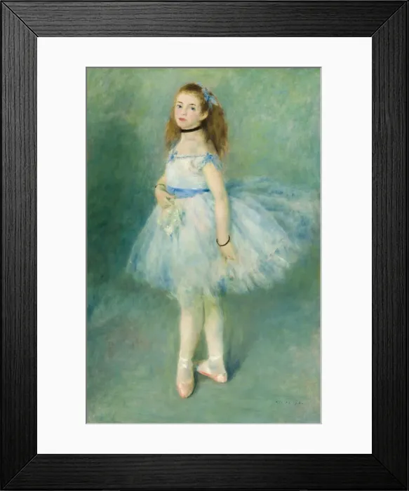 Framed Print : The Dancer, 1874. Creator: Pierre-Auguste Renoir Framed Print : The Dancer, 1874. Creator: Pierre-Auguste Renoir