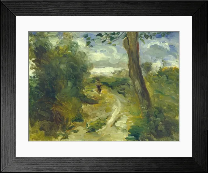 Framed Print : Landscape between Storms, 1874 / 1875. Creator: Pierre-Auguste Renoir Framed Print : Landscape between Storms, 1874 / 1875. Creator: Pierre-Auguste Renoir