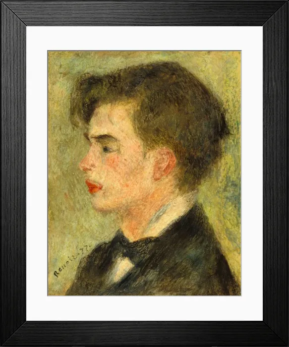Framed Print : Georges Riviere, 1877. Creator: Pierre-Auguste Renoir Framed Print : Georges Riviere, 1877. Creator: Pierre-Auguste Renoir