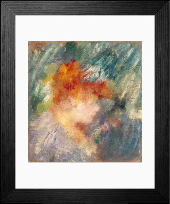 Framed Print : Jeanne Samary, 1878. Creator: Pierre-Auguste Renoir Framed Print : Jeanne Samary, 1878. Creator: Pierre-Auguste Renoir