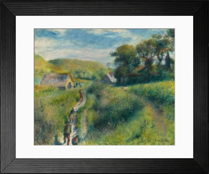 Framed Print : The Mussel Harvest, 1879. Creator: Pierre-Auguste Renoir Framed Print : The Mussel Harvest, 1879. Creator: Pierre-Auguste Renoir