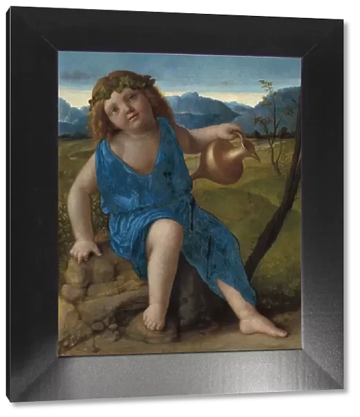 The Infant Bacchus, probably 1505  /  1510. Creator: Giovanni Bellini