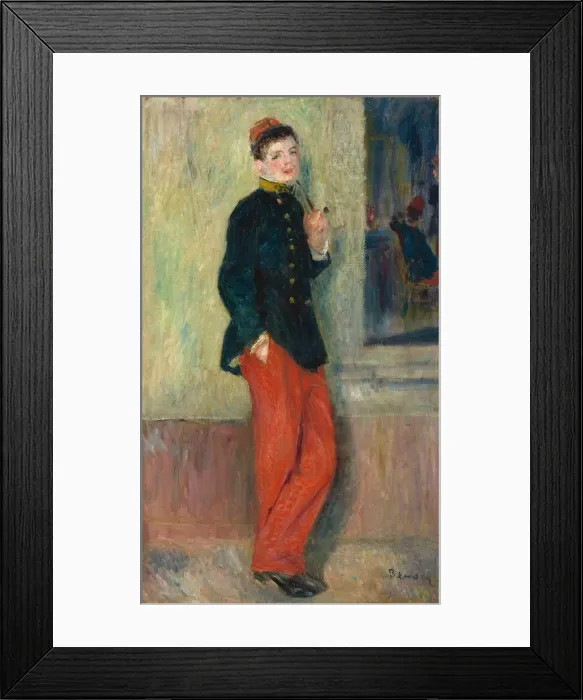 Framed Print : The Young Soldier, c. 1880. Creator: Pierre-Auguste Renoir Framed Print : The Young Soldier, c. 1880. Creator: Pierre-Auguste Renoir