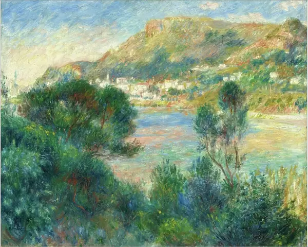 View of Monte Carlo from Cap Martin, c. 1884. Creator: Pierre-Auguste Renoir