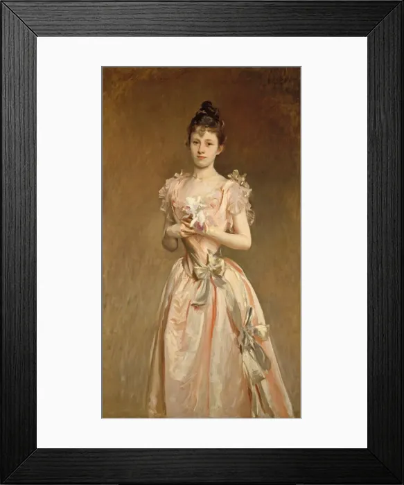 Framed Print : Miss Grace Woodhouse, 1890. Creator: John Singer Sargent Framed Print : Miss Grace Woodhouse, 1890. Creator: John Singer Sargent