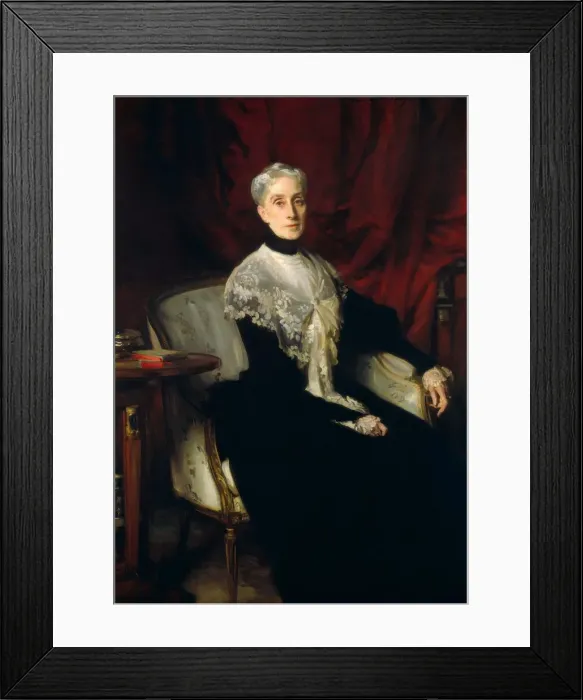 Framed Print : Ellen Peabody Endicott (Mrs. William Crowninshield Endicott), 1901 Framed Print : Ellen Peabody Endicott (Mrs. William Crowninshield Endicott), 1901
