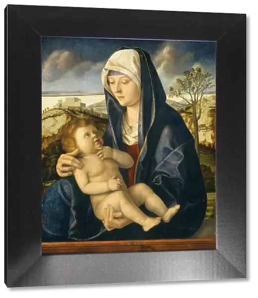 Madonna and Child in a Landscape, c. 1490  /  1500. Creator: Giovanni Bellini