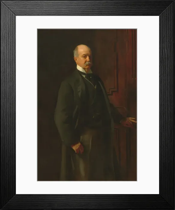 Framed Print : Peter A. B. Widener, 1902. Creator: John Singer Sargent Framed Print : Peter A. B. Widener, 1902. Creator: John Singer Sargent