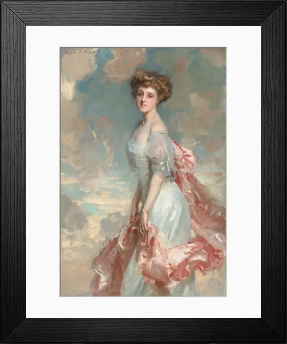 Framed Print : Miss Mathilde Townsend, 1907. Creator: John Singer Sargent Framed Print : Miss Mathilde Townsend, 1907. Creator: John Singer Sargent