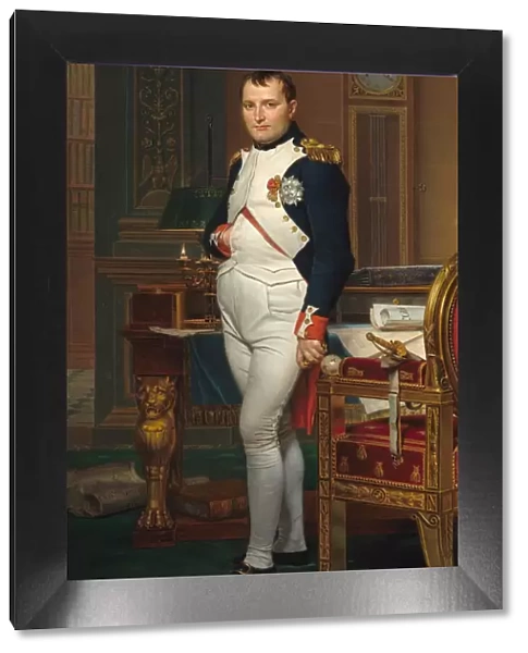 The Emperor Napoleon in His Study at the Tuileries, 1812. Creator: Jacques-Louis David