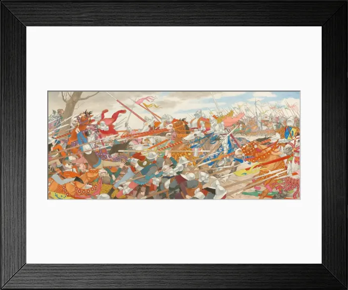 Framed Print : The Turmoil of Conflict (Joan of Arc series: IV), c. late 1909-early 1913 Framed Print : The Turmoil of Conflict (Joan of Arc series: IV), c. late 1909-early 1913