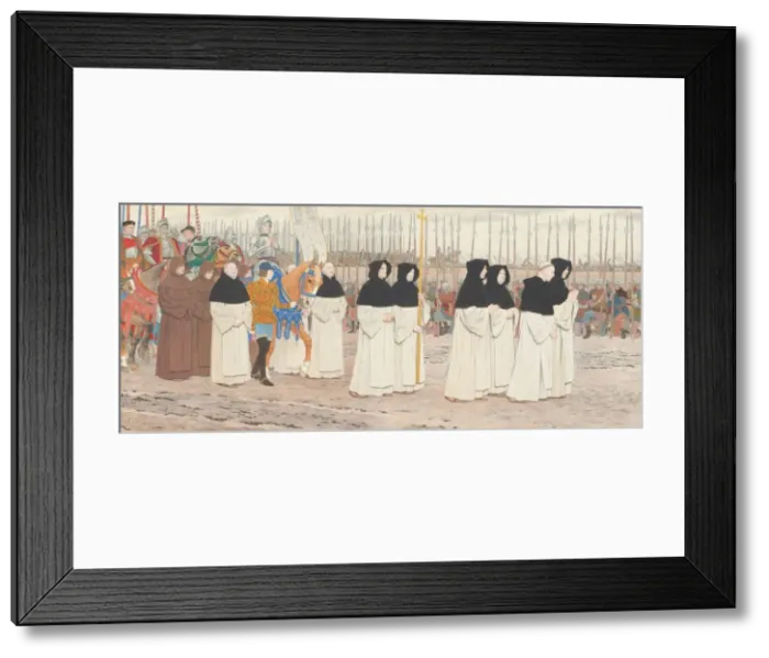 Framed Print : The Maid in Armor on Horseback (Joan of Arc series: III), c. 1908-late 1909 Framed Print : The Maid in Armor on Horseback (Joan of Arc series: III), c. 1908-late 1909