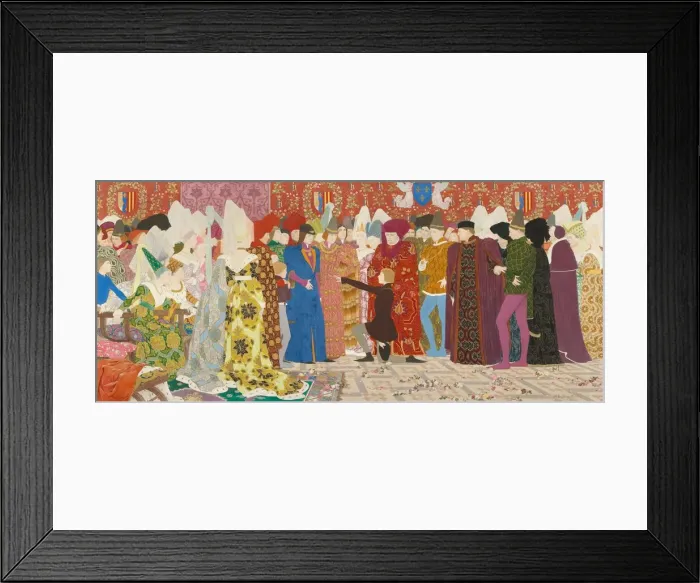 Framed Print : Her Appeal to the Dauphin (Joan of Arc series: II), 1906 Framed Print : Her Appeal to the Dauphin (Joan of Arc series: II), 1906