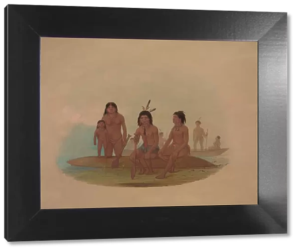 Marahua Indians, 1854  /  1869. Creator: George Catlin