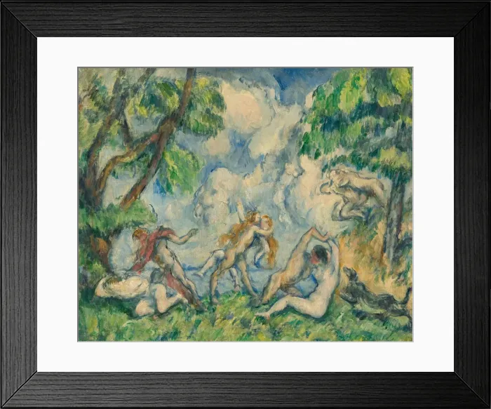 Framed Print : The Battle of Love, c. 1880. Creator: Paul Cezanne Framed Print : The Battle of Love, c. 1880. Creator: Paul Cezanne