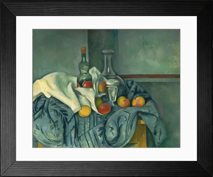 Framed Print : The Peppermint Bottle, 1893 / 1895. Creator: Paul Cezanne Framed Print : The Peppermint Bottle, 1893 / 1895. Creator: Paul Cezanne