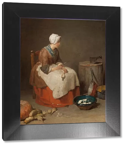 The Kitchen Maid, 1738. Creator: Jean-Simeon Chardin