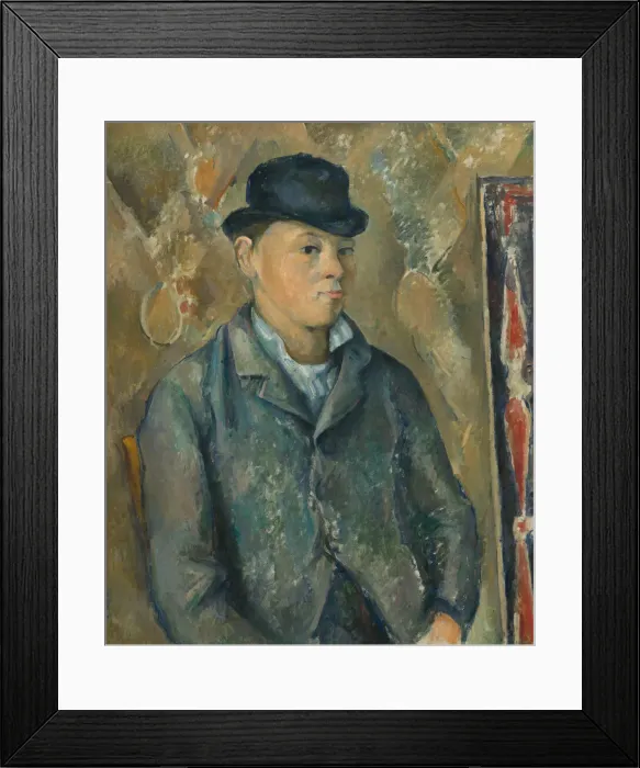Framed Print : The Artists Son, Paul, 1886-1887. Creator: Paul Cezanne Framed Print : The Artists Son, Paul, 1886-1887. Creator: Paul Cezanne