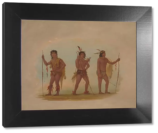 Three Chaymas Men, 1854  /  1869. Creator: George Catlin