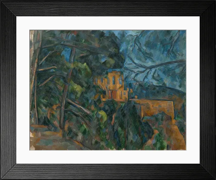 Framed Print : Chateau Noir, 1900 / 1904. Creator: Paul Cezanne Framed Print : Chateau Noir, 1900 / 1904. Creator: Paul Cezanne