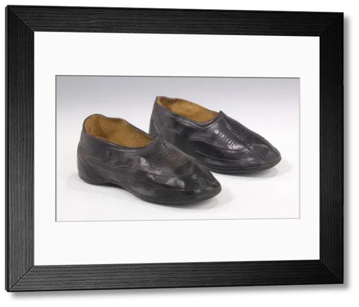 Framed Print : Galoshes, American, ca. 1886. Creator: Meyer Rubber Company Framed Print : Galoshes, American, ca. 1886. Creator: Meyer Rubber Company